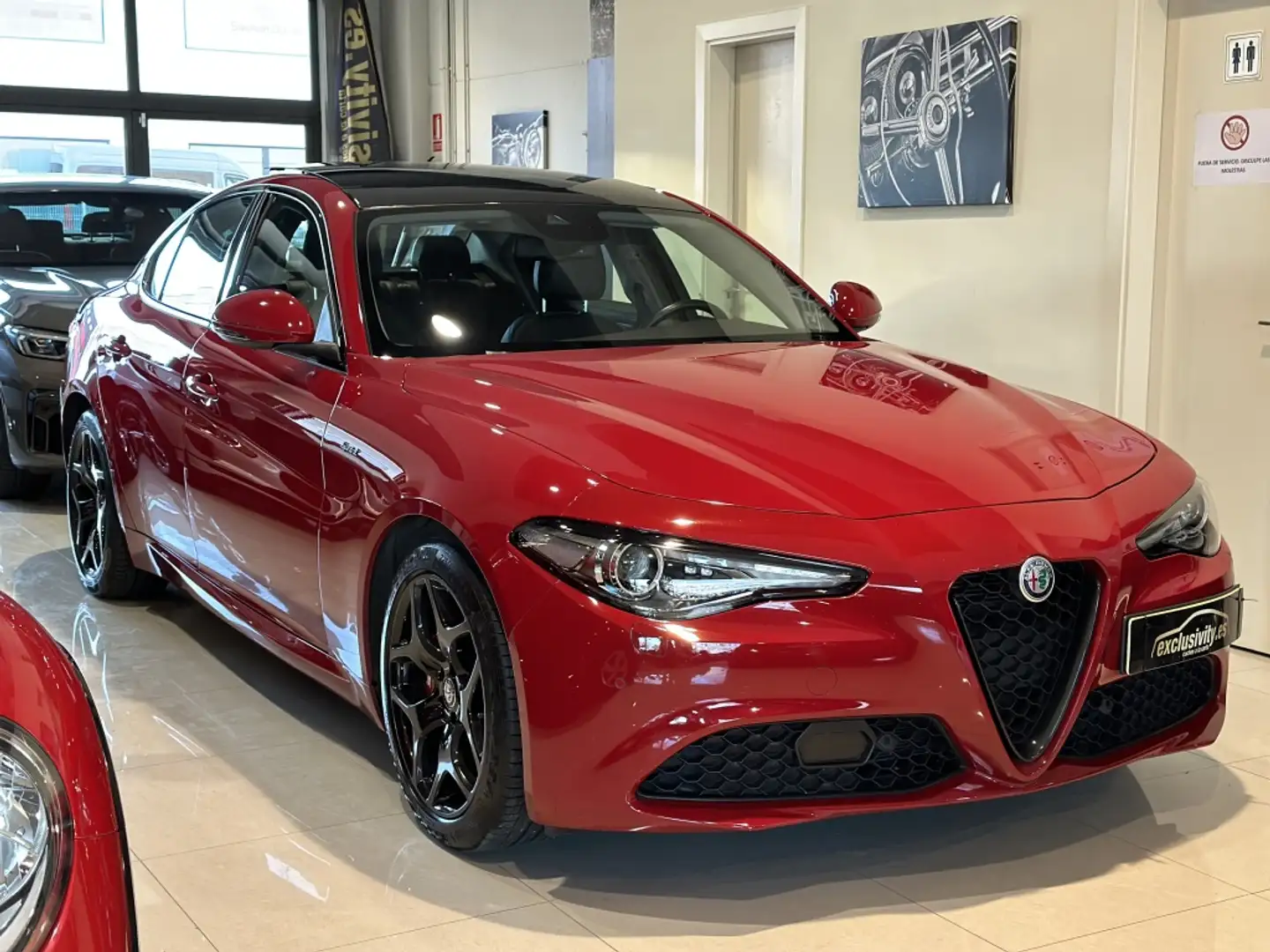 Alfa Romeo Giulia 2.2 Diesel Sprint Aut. 190 Czerwony - 1