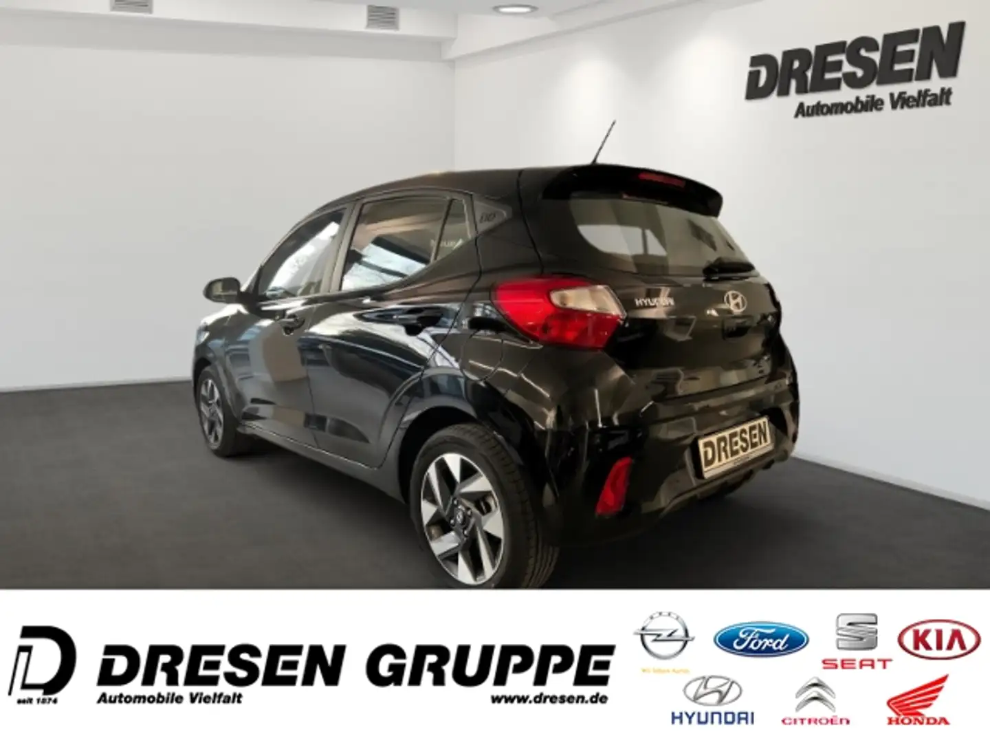 Hyundai i10 1.2 Trend/Automatik/Navi/Rückfahrkamera/Sitzheizun Noir - 2