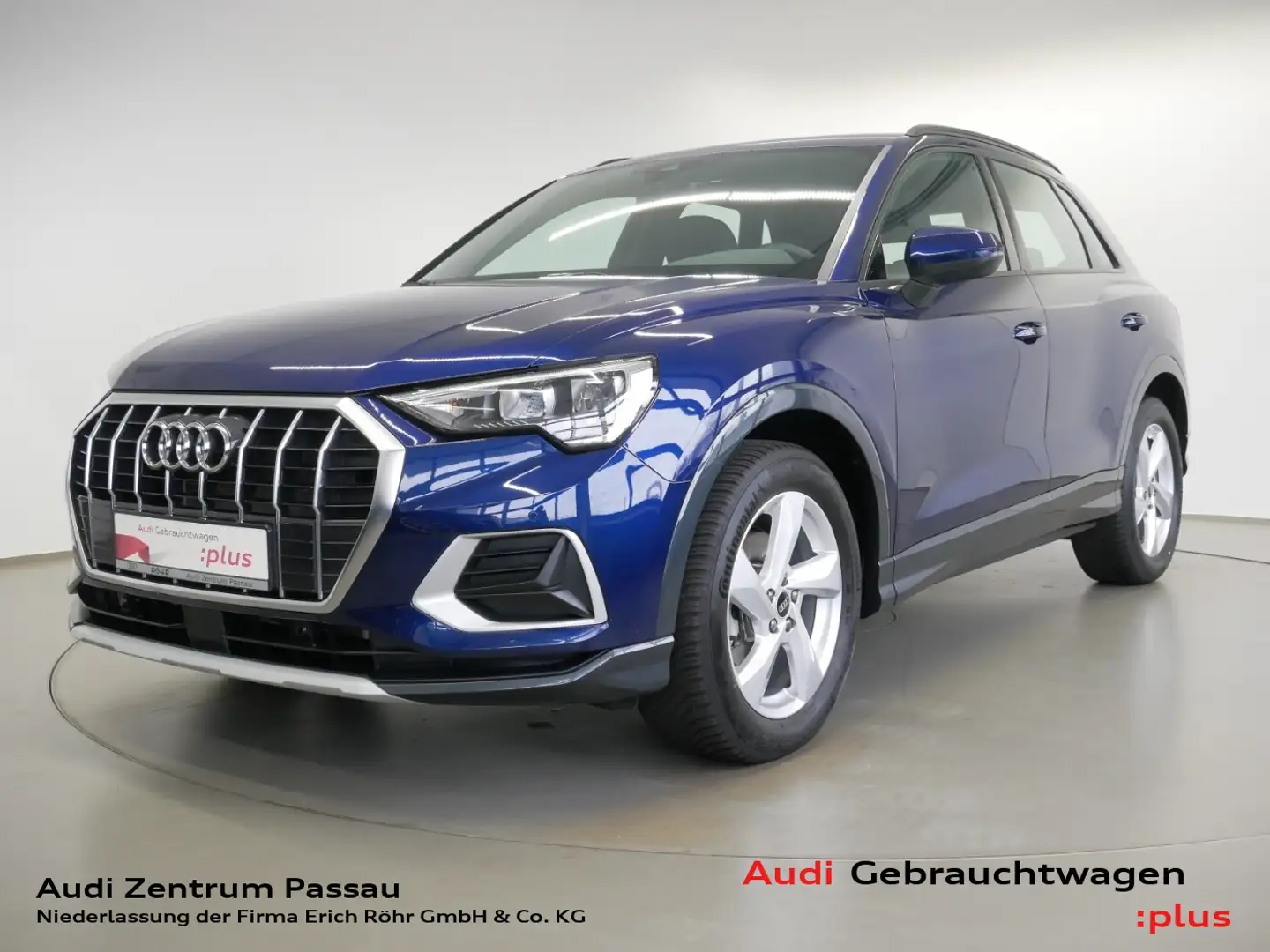 Audi Q3 35 TFSI S tro. advanced LED virt. Cock. NAVI+ Blau - 1