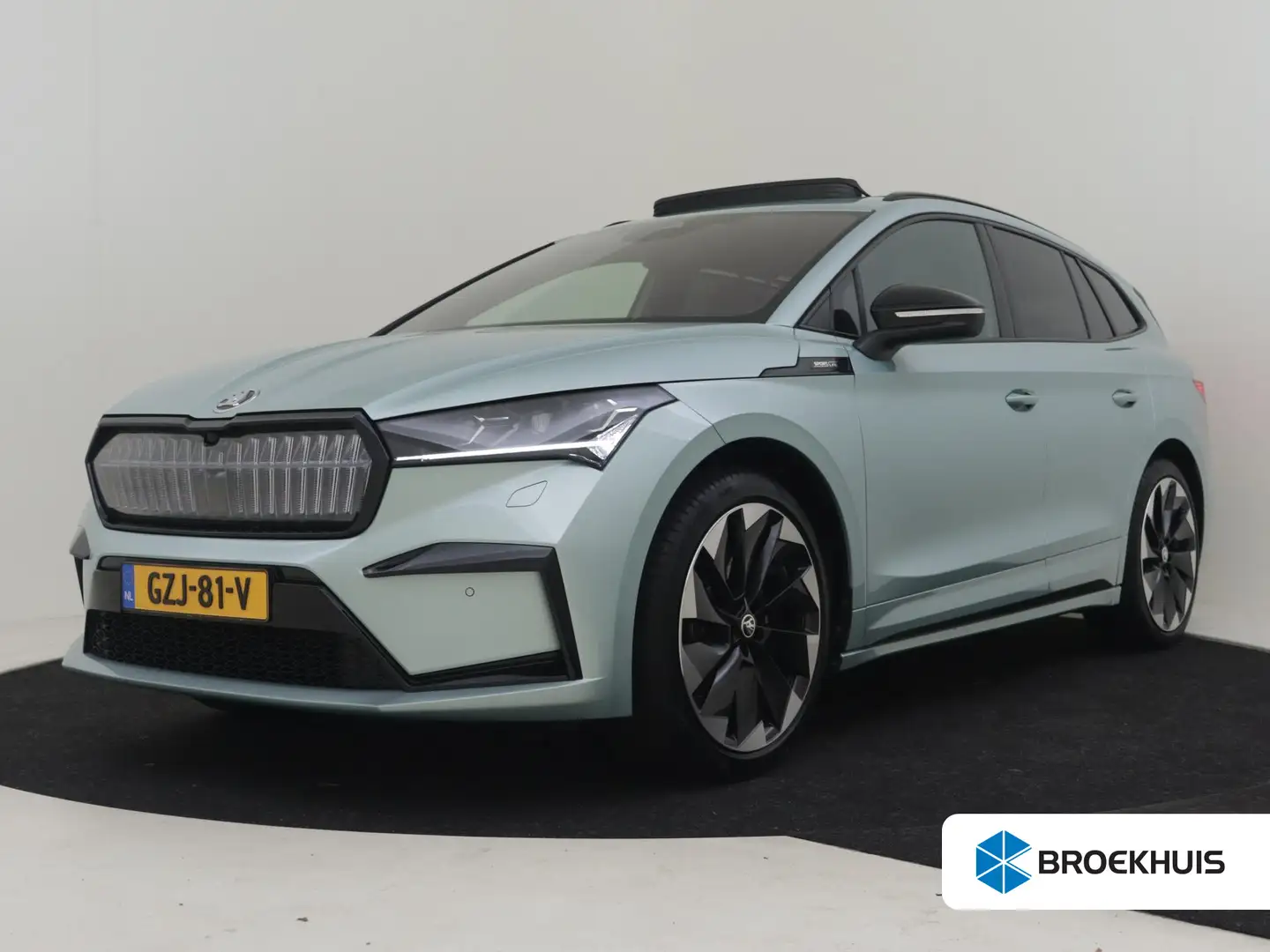 Skoda Enyaq Sportline 180pk | Head up display | Panorama dak | Gris - 1
