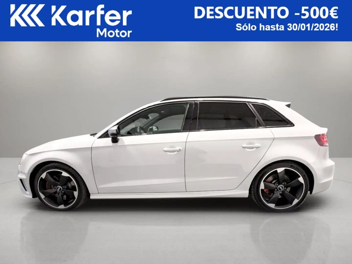 Audi A3 2.0 TFSI 300CV Blanc - 2