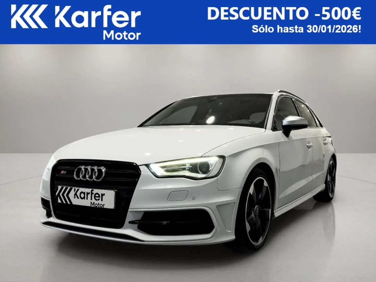 Audi A3 2.0 TFSI 300CV Blanc - 1