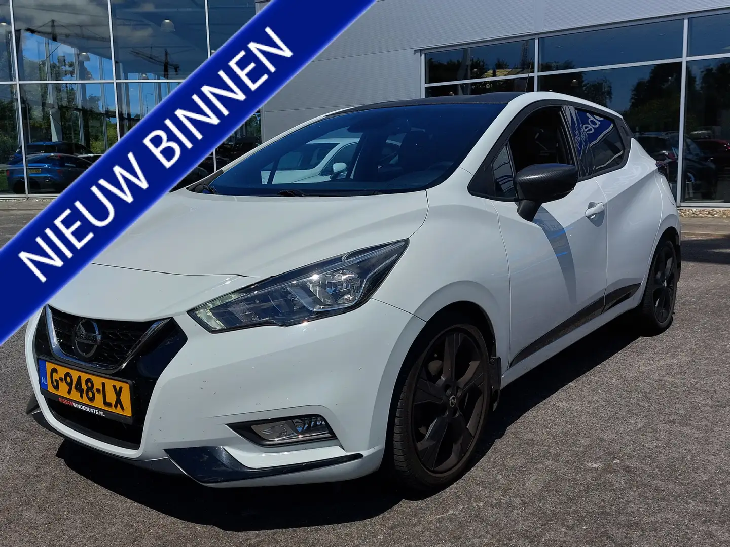Nissan Micra 1.0 IG-T 101pk Automaat N-Sport | Origineel NL | N Wit - 1