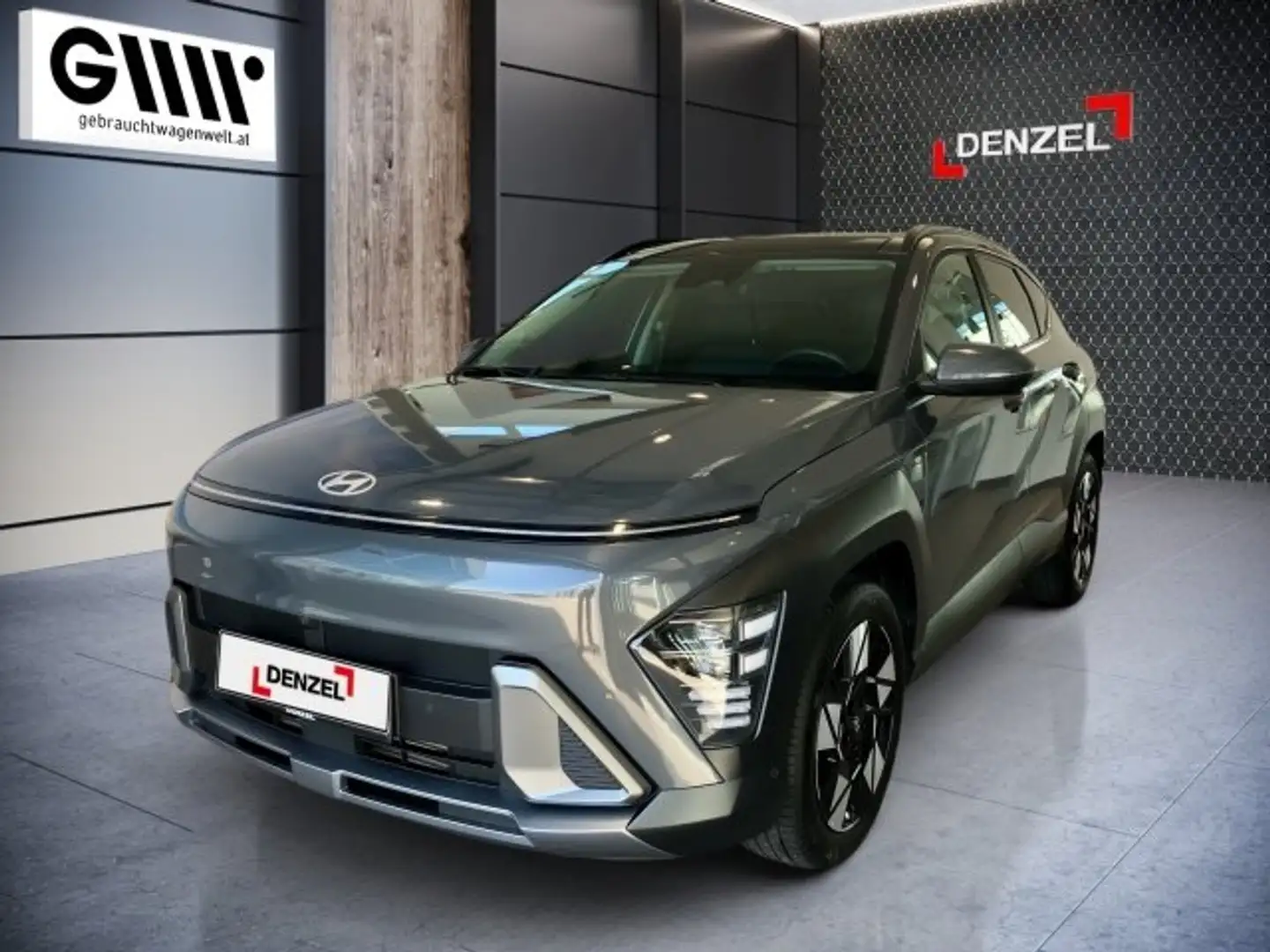 Hyundai KONA 1,0 T-GDi 2WD Prestige Line DCT Grau - 1