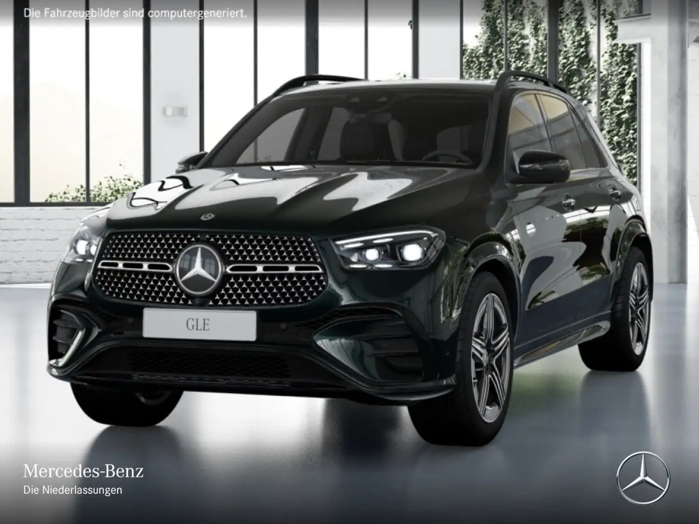 Mercedes-Benz GLE 400 e 4M AMG+NIGHT+PANO+360+AHK+MULTIBEAM+HUD Vert - 2
