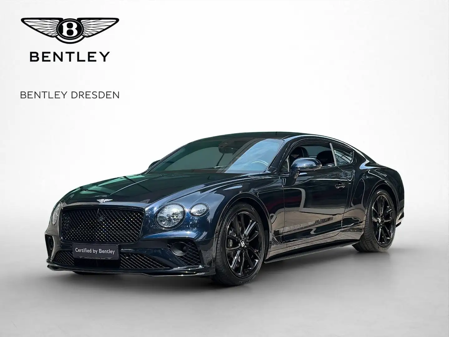 Bentley Continental GT V8 Bleu - 1