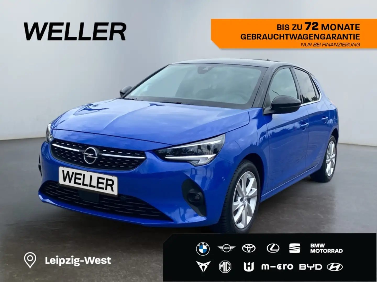 Opel Corsa 1.2 DI Turbo Automatik Elegance *LED*RCam* Blauw - 1