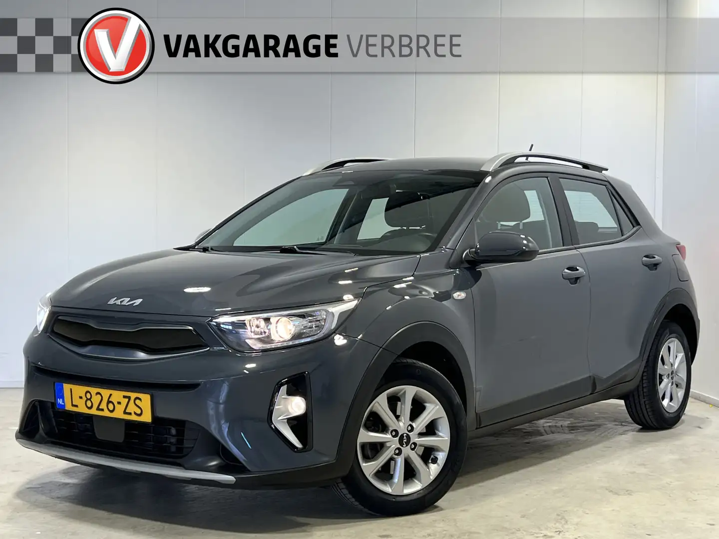 Kia Stonic 1.0 T-GDi MHEV DynamicLine | Android/Apple Carplay Grijs - 1