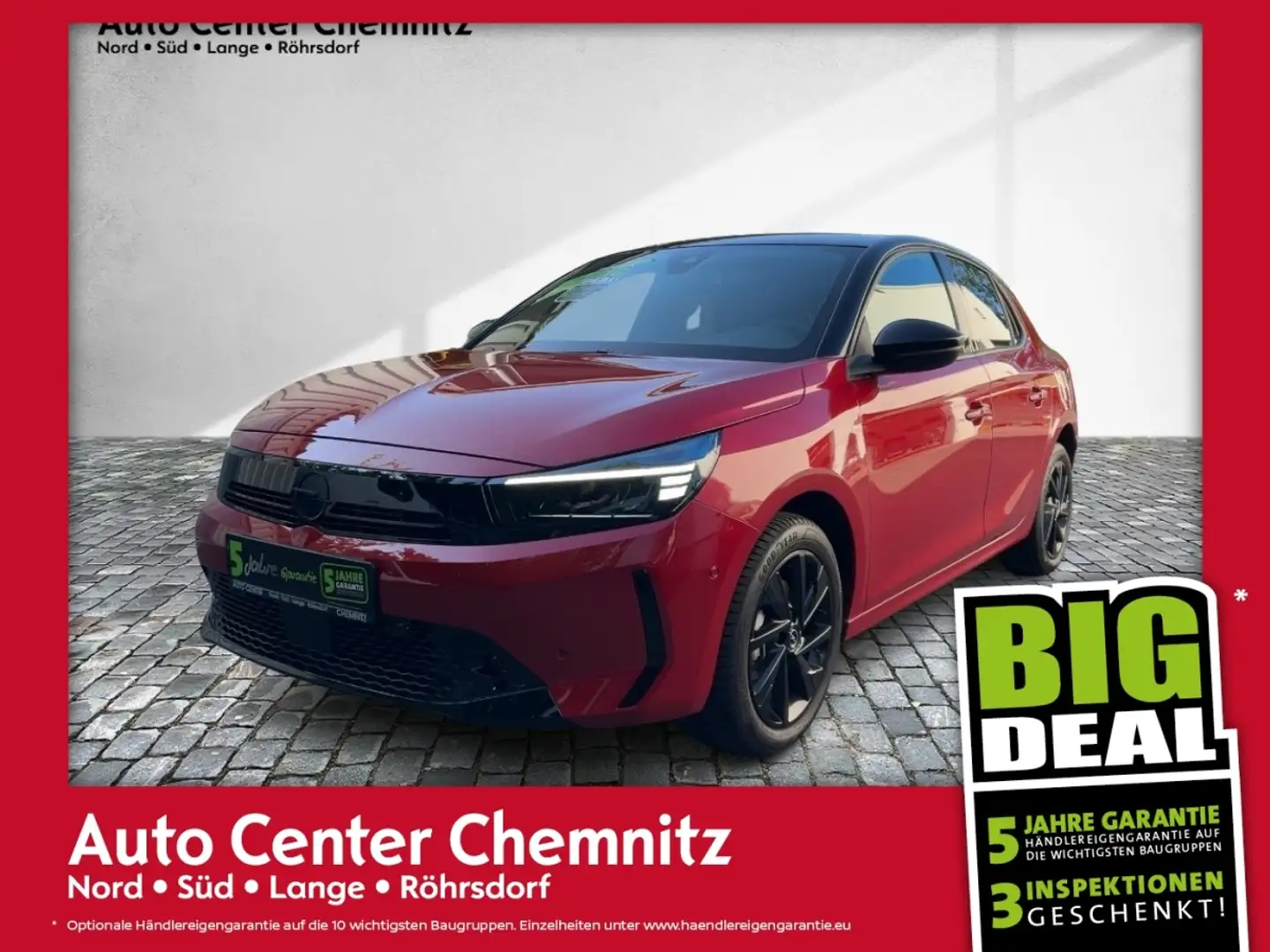 Opel Corsa F 1.2  GS LED/Navi/SHZ/LHZ/180°Kamera Blau - 1