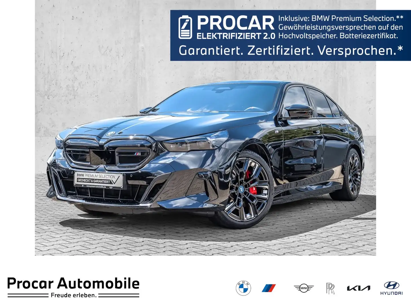 BMW i5 M60 xDrive M Sport HUD PANO ACC AHK 360°KAM Negro - 1