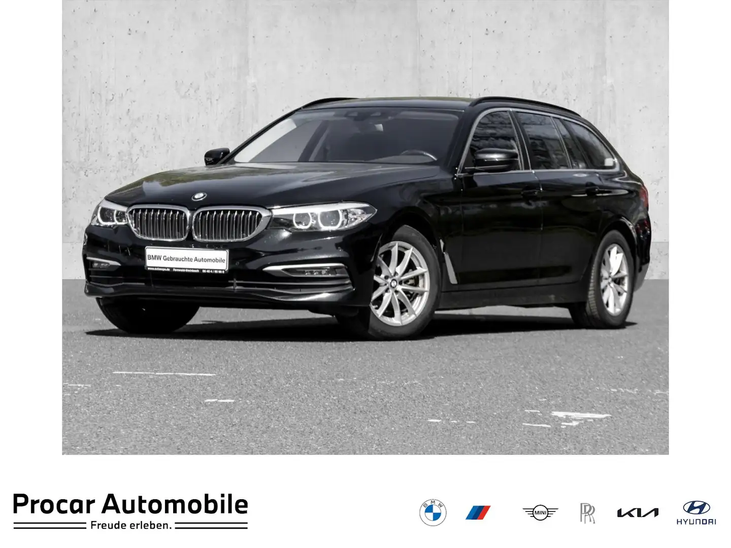 BMW 520 d TOURING+HiFi+SHZ+AUT+PA Nero - 1