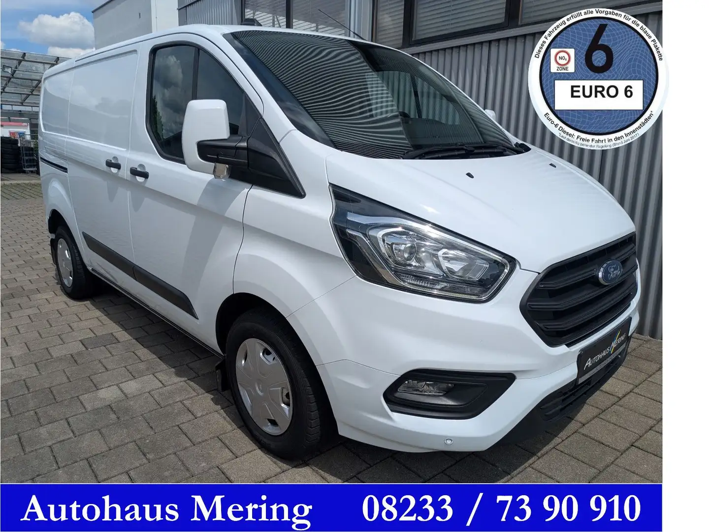 Ford Transit Custom Transit Trend AHK WSShzg Tempom Speed 3,0t 130PS Weiß - 1