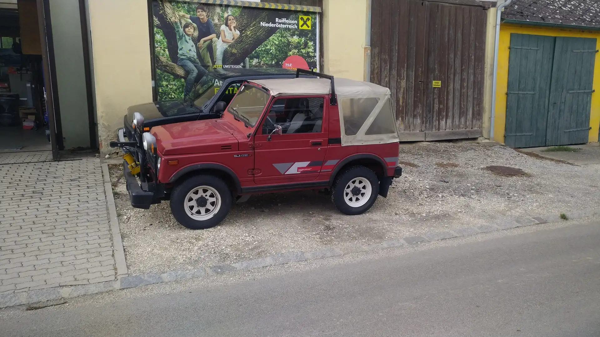 Suzuki SJ 413 W Faltdach 4WD Rojo - 1