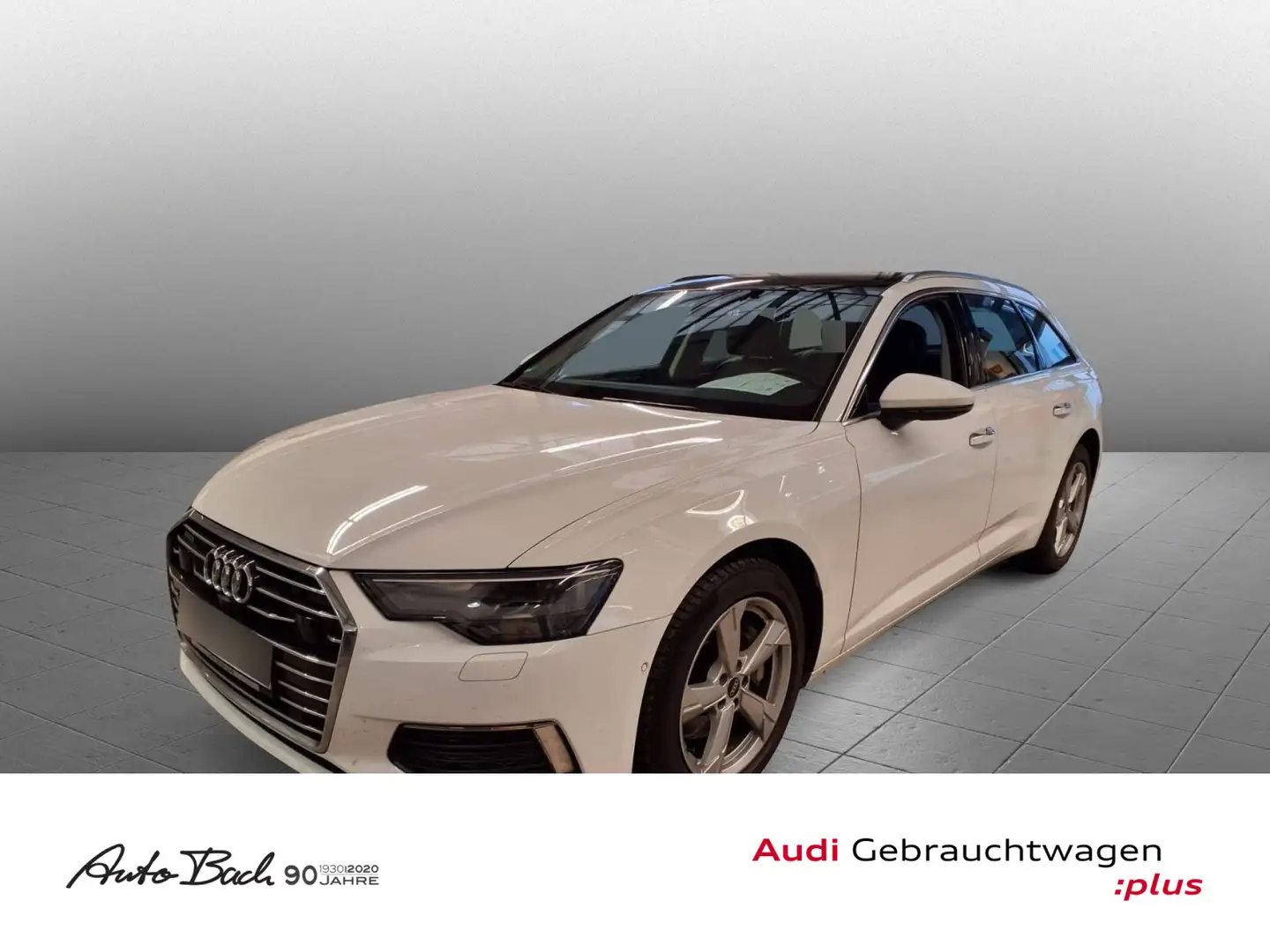 Audi A6 Design 45TDI qu Navi LED Standhzg Panor Weiß - 1