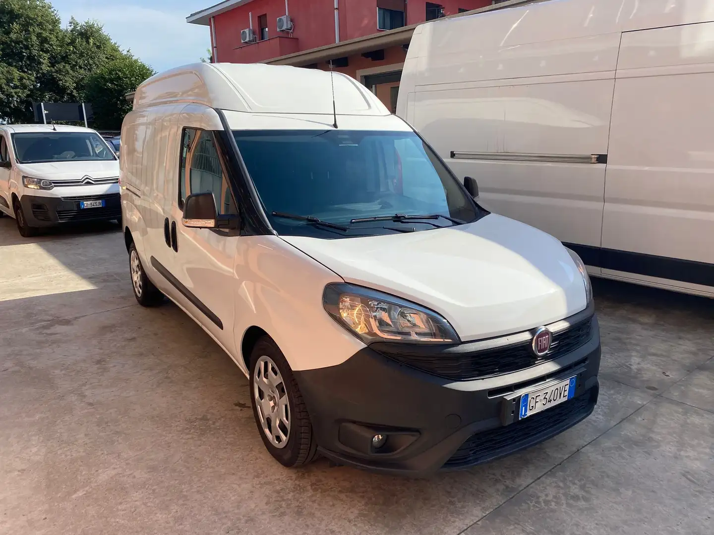 Fiat Doblo xl tetto alto Blanc - 1