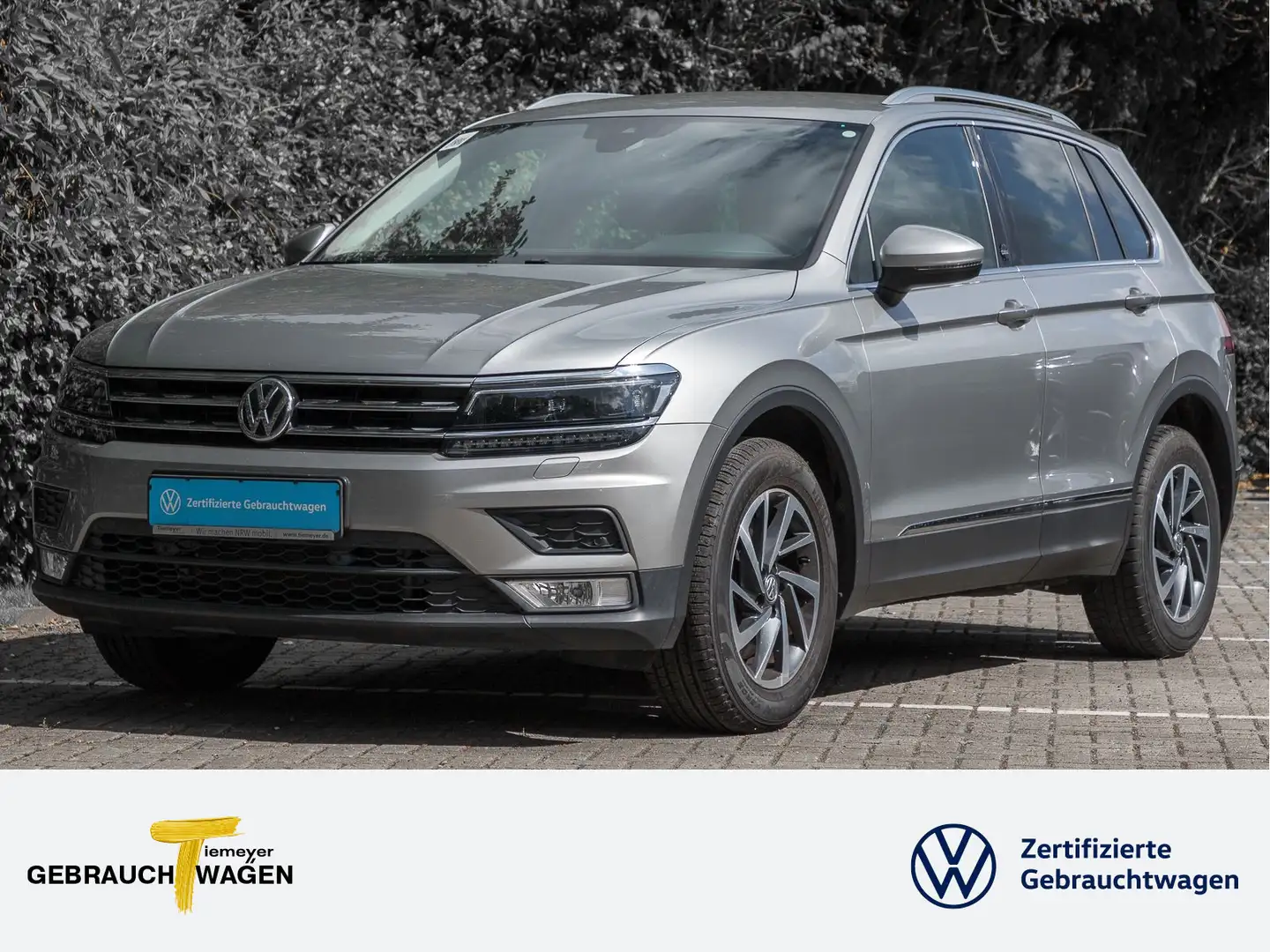 Volkswagen Tiguan 2.0 TSI 4M SOUND AHK LED SITZHZ PDC Silber - 1