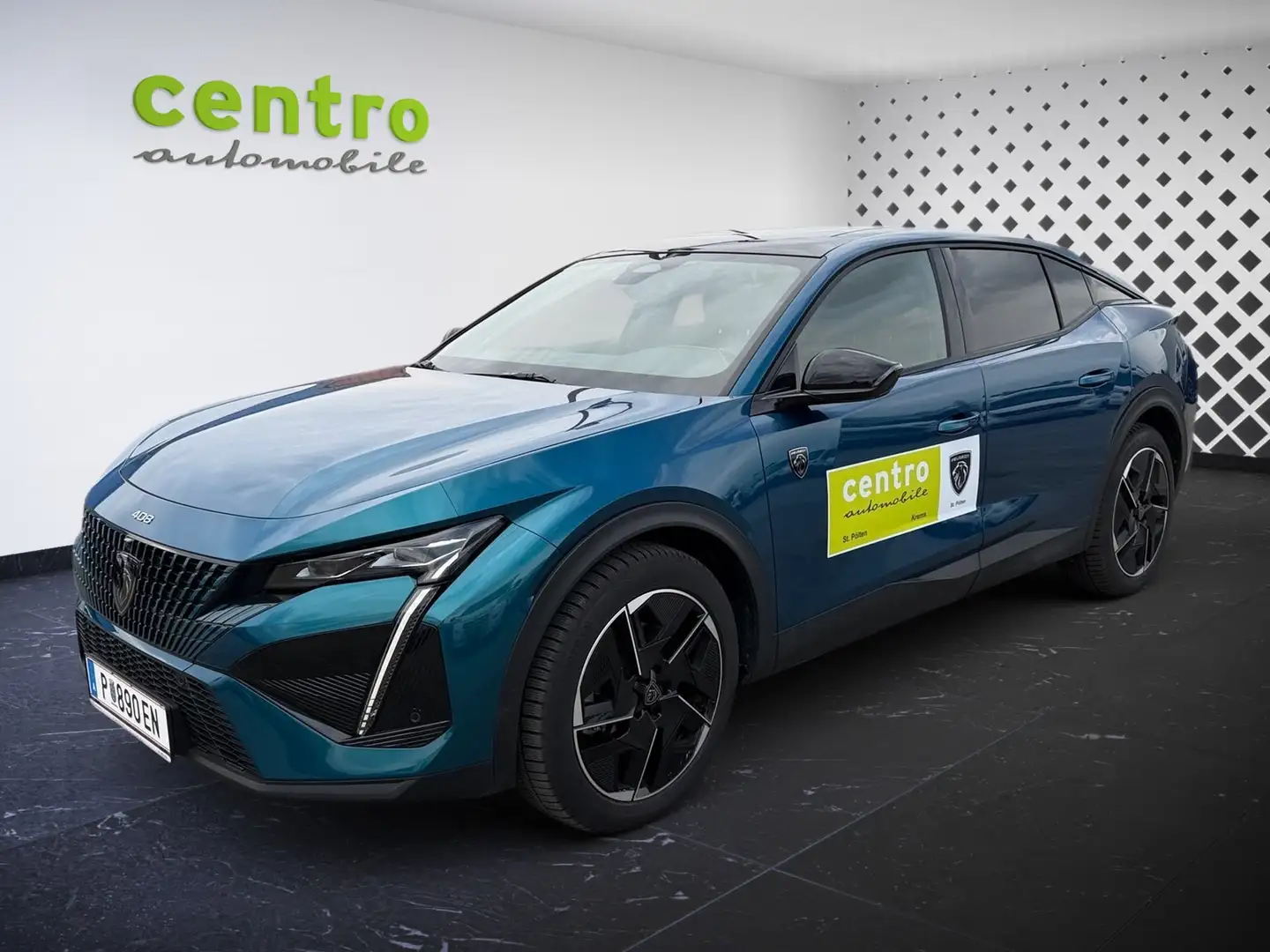 Peugeot 408 Elektro 210 GT Blau - 2