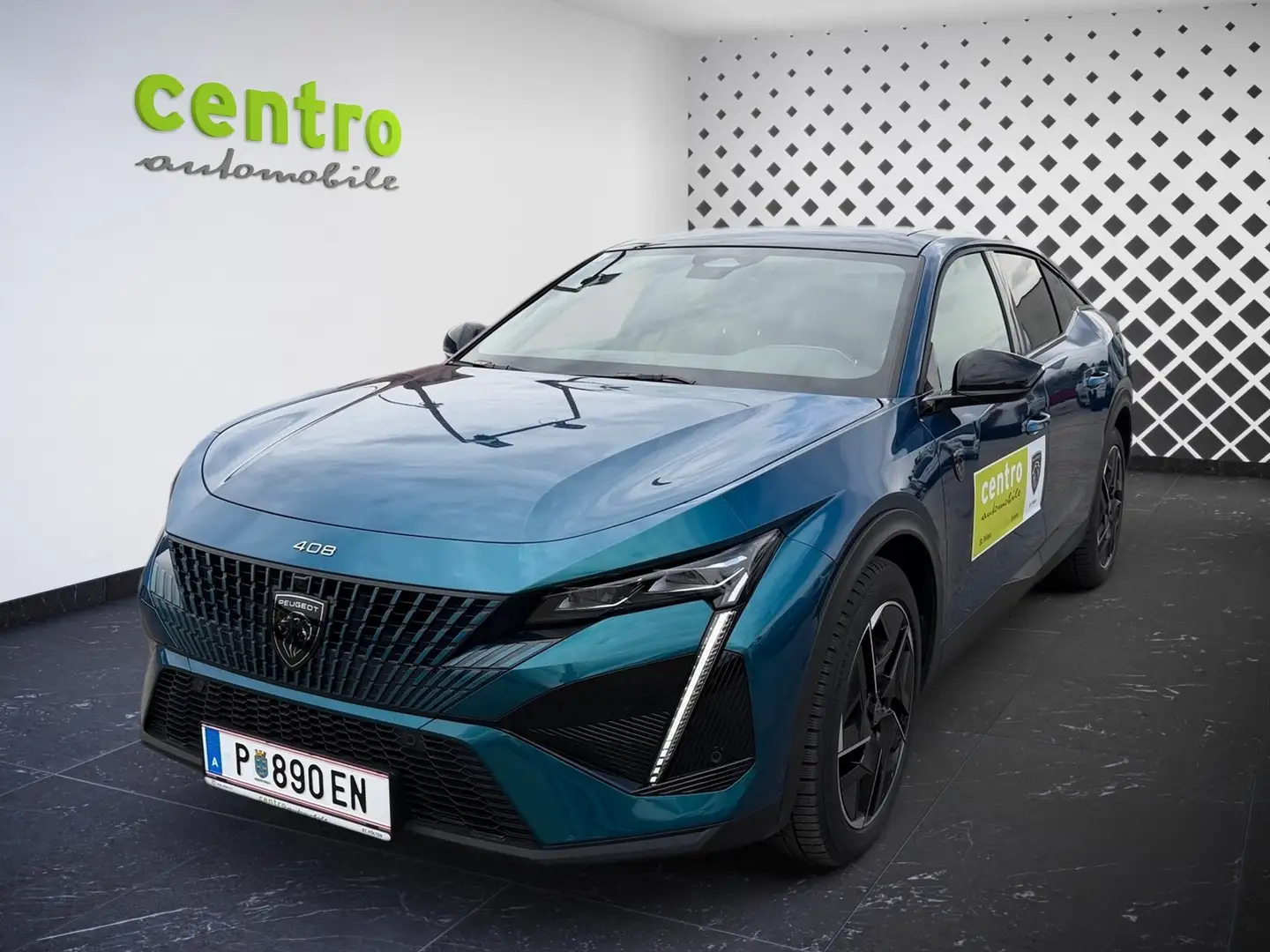 Peugeot 408 Elektro 210 GT Blau - 1
