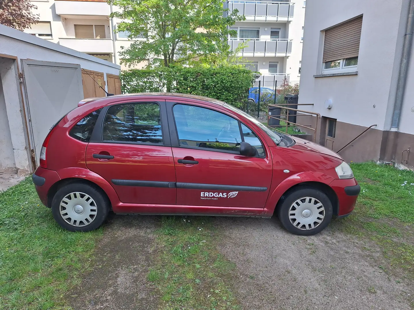 Citroen C3 C3 1.4 Bivalent  CNG Erdgas Kırmızı - 2