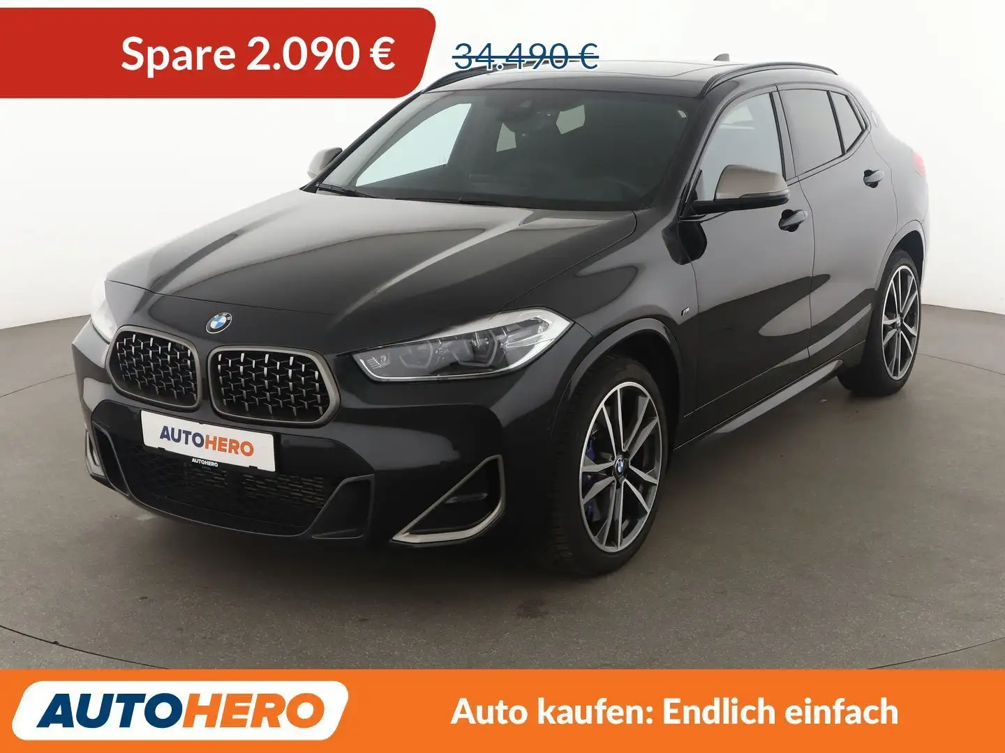 BMW X2 M M35i Aut.*NAVI*CAM*TEMPO*SHZ* Schwarz - 1