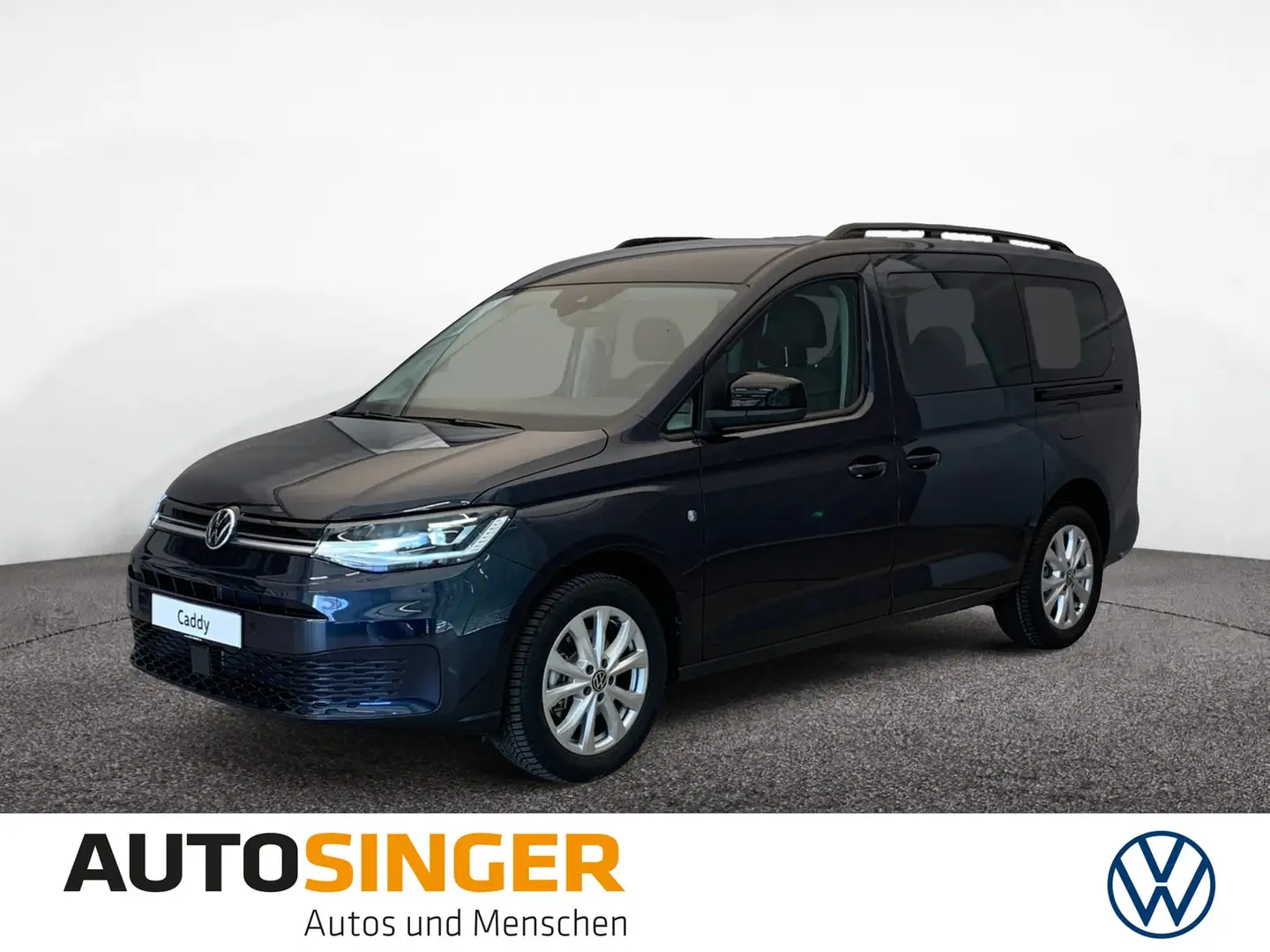 Volkswagen Caddy Maxi Life 1,5 TGI *AHK*R-CAM*LED*DIGITAL* Blu/Azzurro - 1