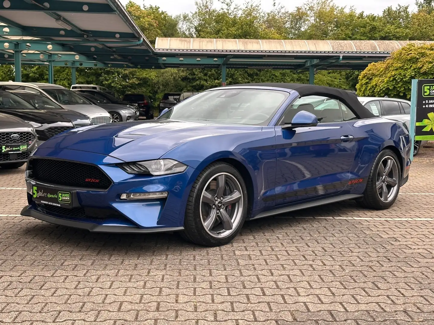 Ford Mustang 5.0 Ti-VCT V8 GT CS *ACC*beh.Lenk*Navi Blauw - 2