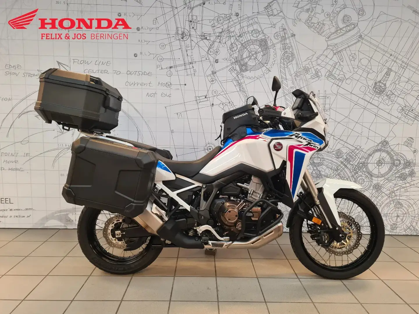 Honda CRF 1100 Africa Twin Dct Blanc - 1