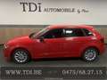 Audi A3 2.0 TDi Attraction*150cv*Cuir*Clim*Gps*Carpass* Rojo - thumbnail 9