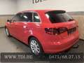 Audi A3 2.0 TDi Attraction*150cv*Cuir*Clim*Gps*Carpass* Rojo - thumbnail 4