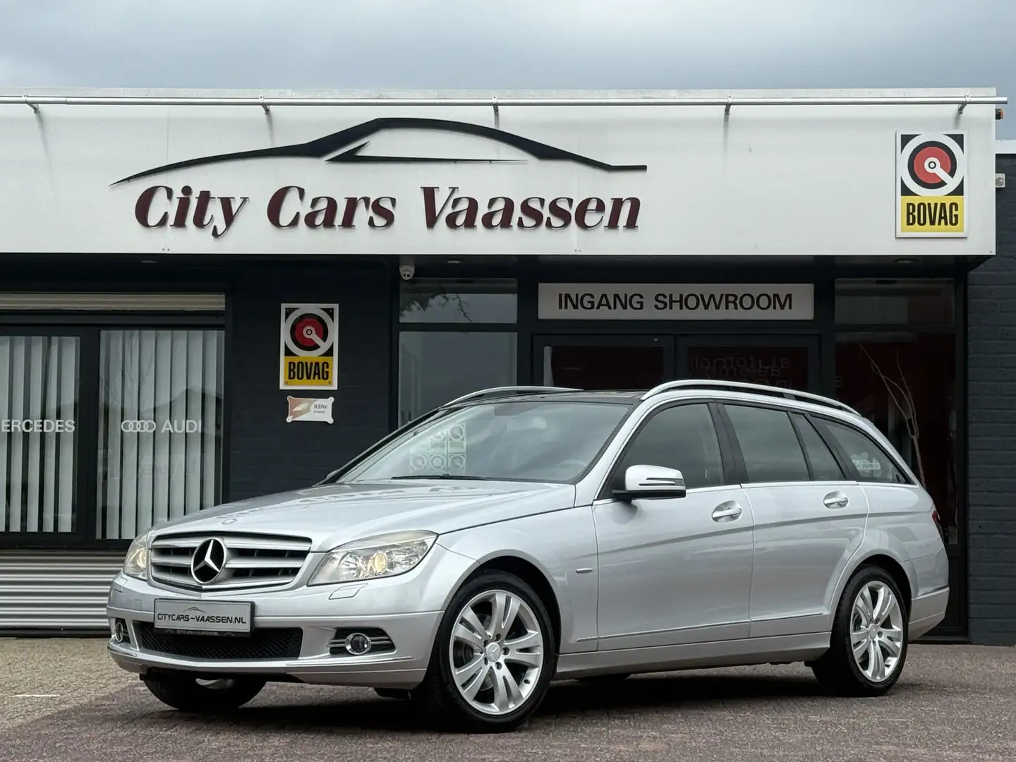 Mercedes-Benz C 280 Estate Avantgarde 232 pk youngtimer panoramadak cl Grijs - 1