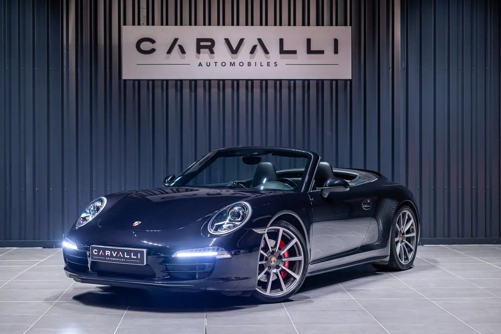 Porsche 911 Carrera 4S Cabriolet 3.8i 400 PDK Noir - 1