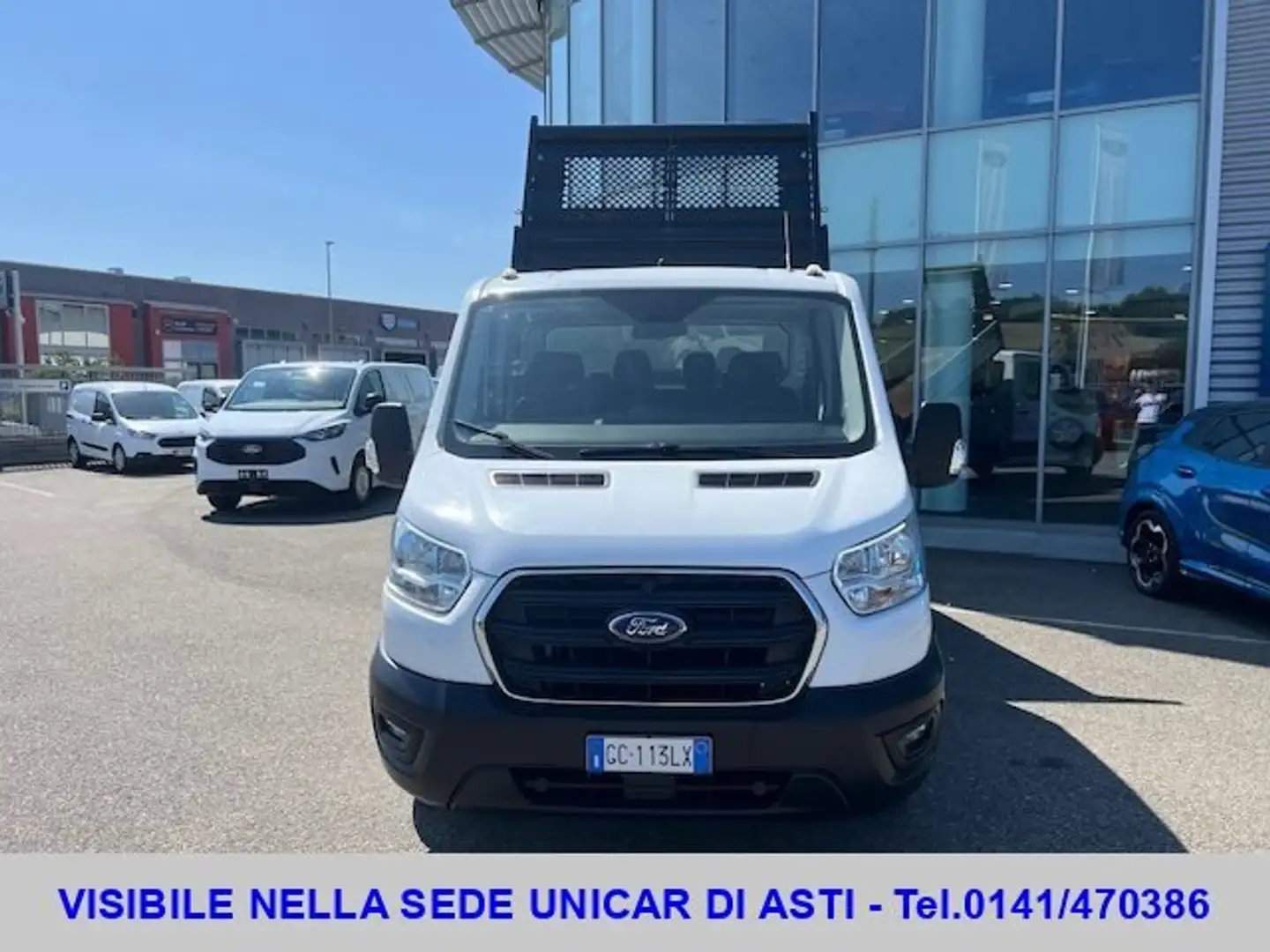 Ford Transit 350 2.0 TDCI MHEV 130 CV L3-RG D.C. Cass. Rib. Blanc - 2
