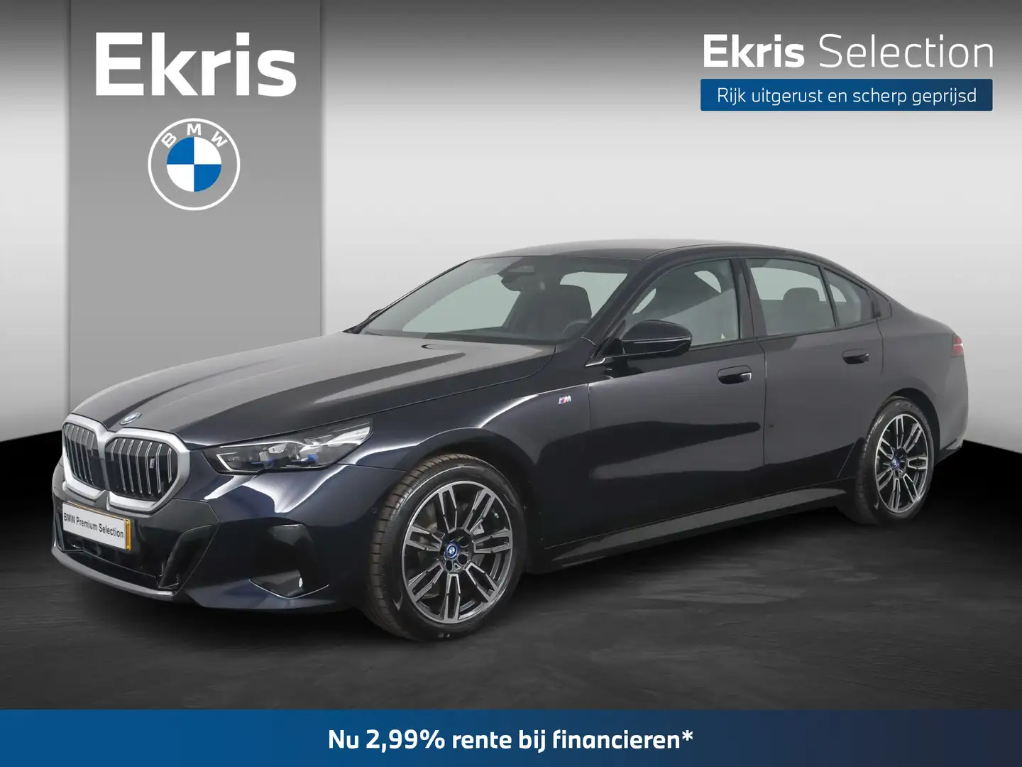 BMW i5 Sedan xDrive40 X-DRIVE | 4x4 | M Sportpakket | Tra Zwart - 1