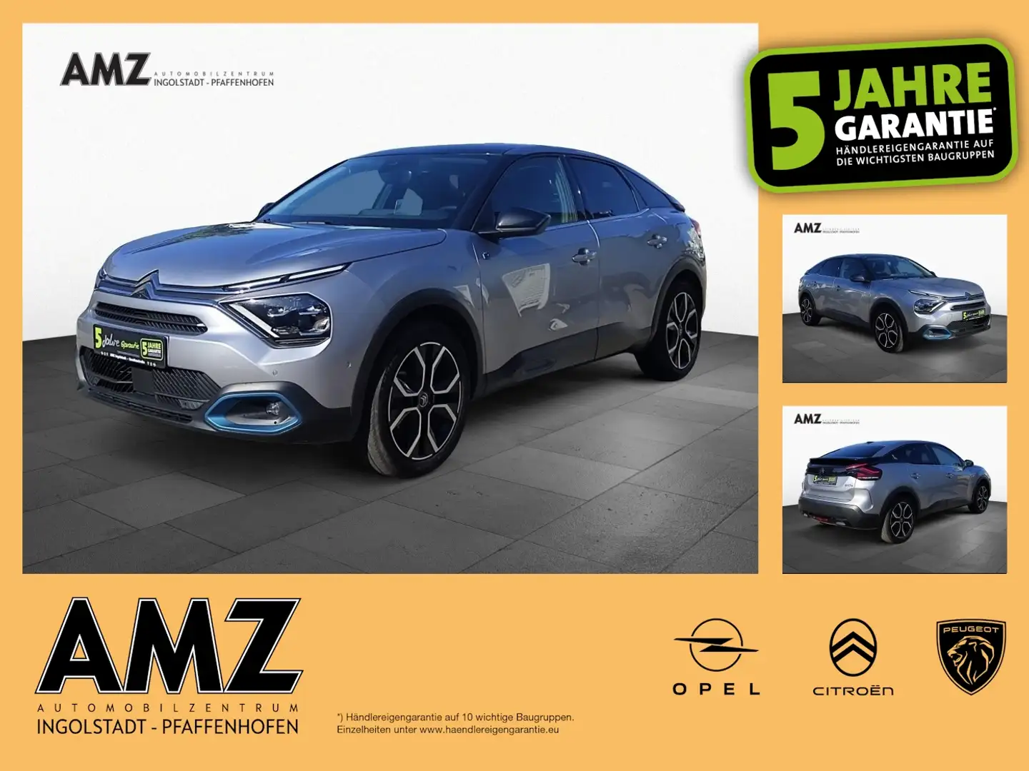 Citroen C4 ë Shine VOLLAUSSTATTUNG PANO HUD NAVI Winter-P Grau - 1