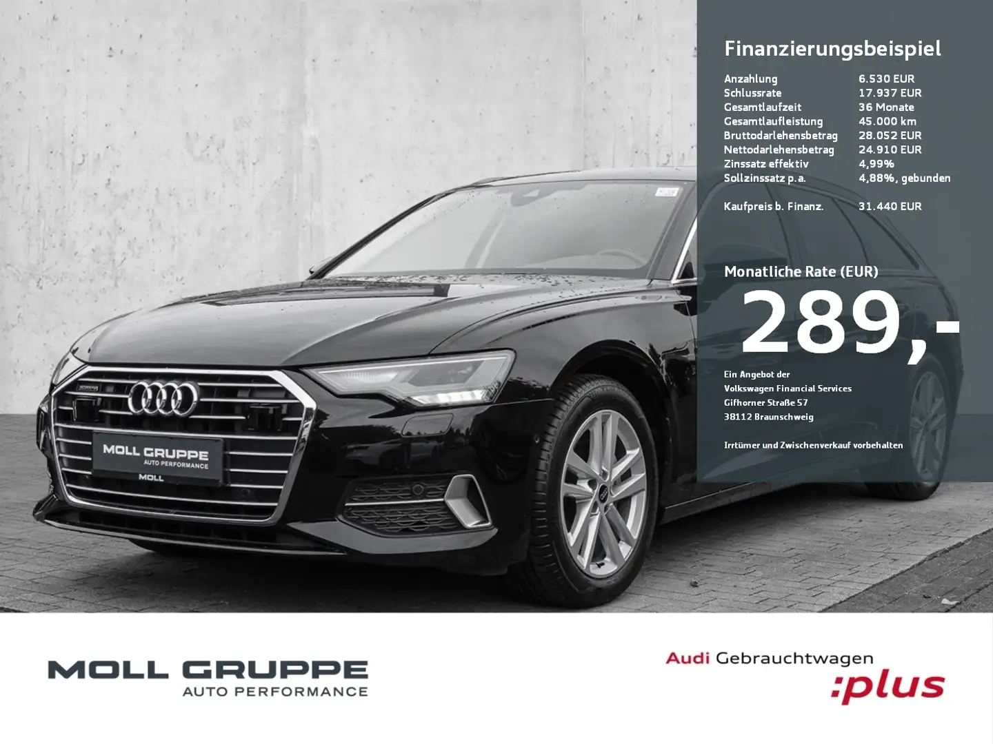 Audi A6 Avant Sport 40 TDI quattro 150(204)  S tronic Sthz Nero - 1