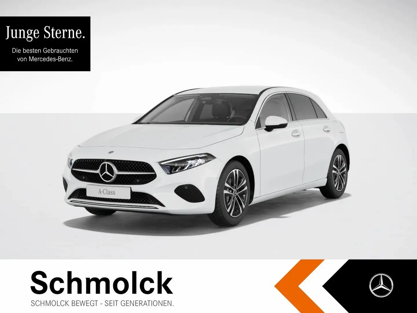 Mercedes-Benz A 200 PROGRESSIVE+7G+LED+AHK+MEMO+CAM+SPUR+TOTW Blanc - 1