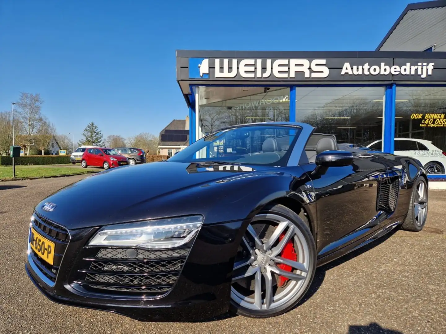 Audi R8 Spyder V10 5.2 FSI S-tronic, B/O audio, Magnetic R Negro - 1