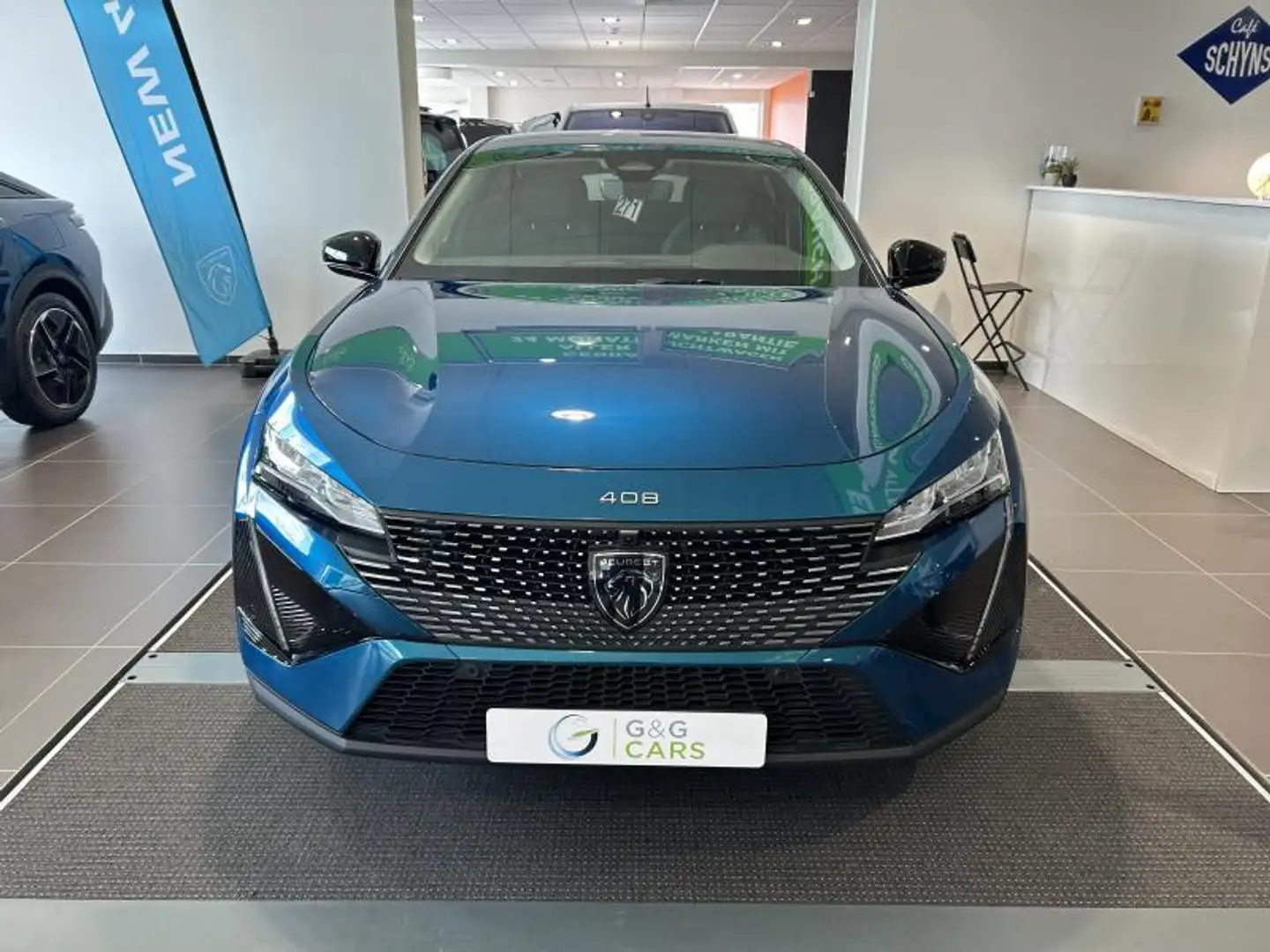 Peugeot 408 allure pack Bleu - 1