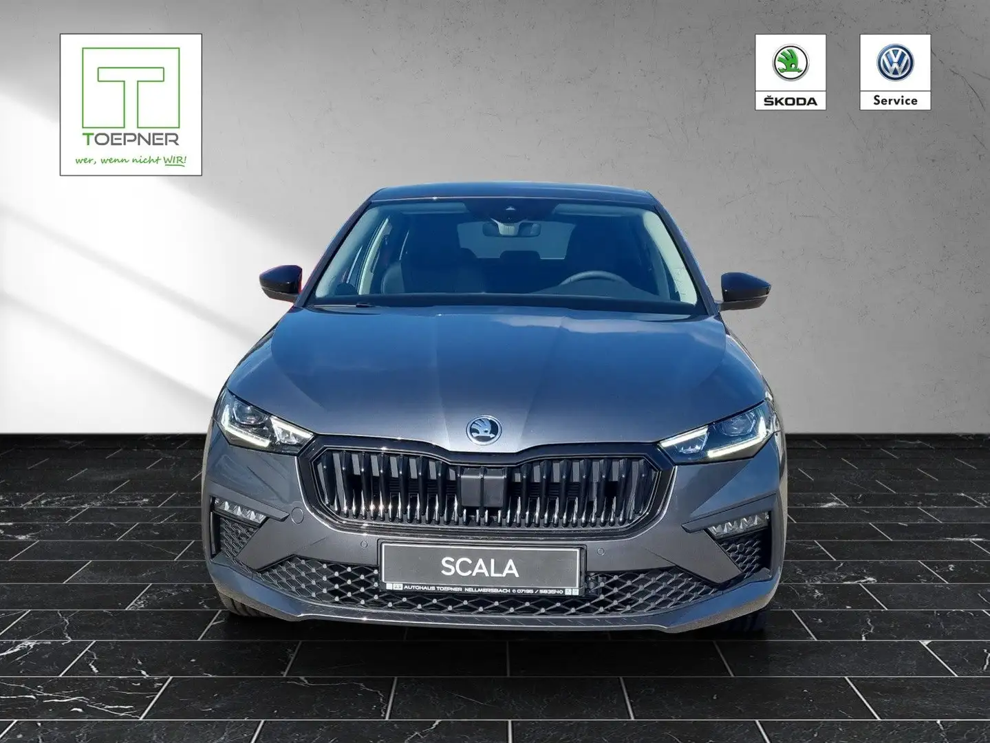 Skoda Scala Drive 1,0 TSI 85KW/115PS DSG 18" Fahrassi+ Grijs - 1
