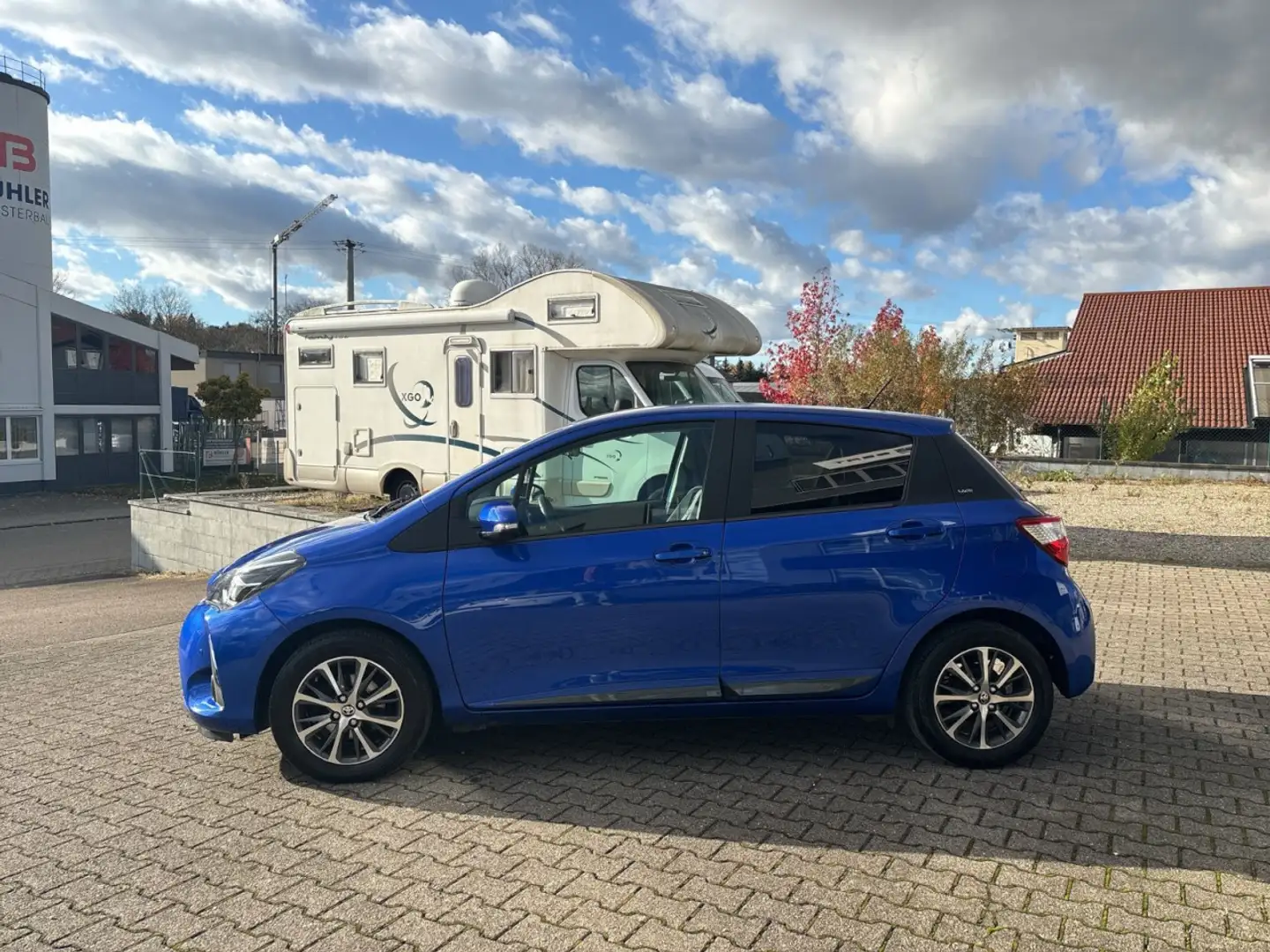 Toyota Yaris Team D Klima Rückfahrkamera Sitzheizung Blau - 2