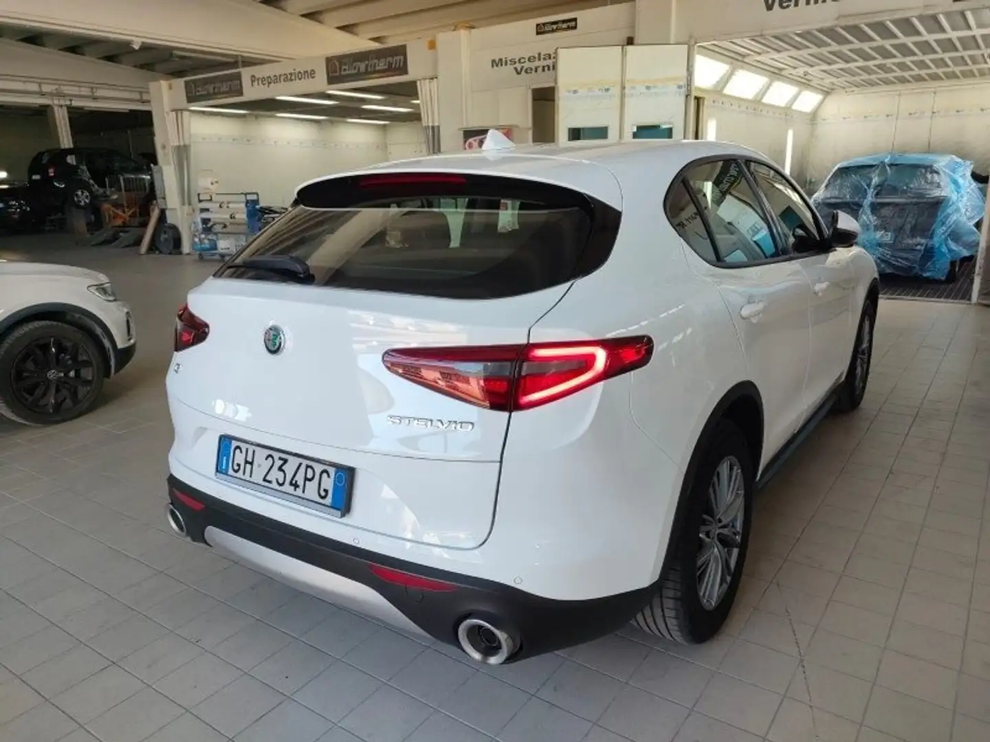 Alfa Romeo Stelvio Stelvio 2.2 t Ti Q4 190cv auto VETTURA IN ARRIVO Bianco - 2