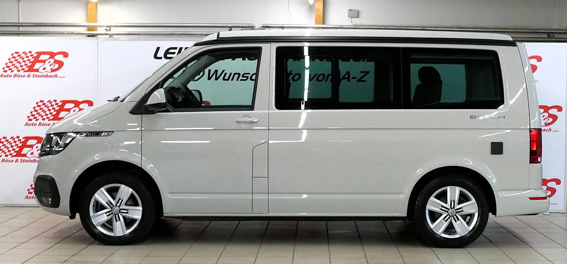 Volkswagen T6 California T6.1 California Beach Camper *AUT*APP*STHZ* Grau - 2