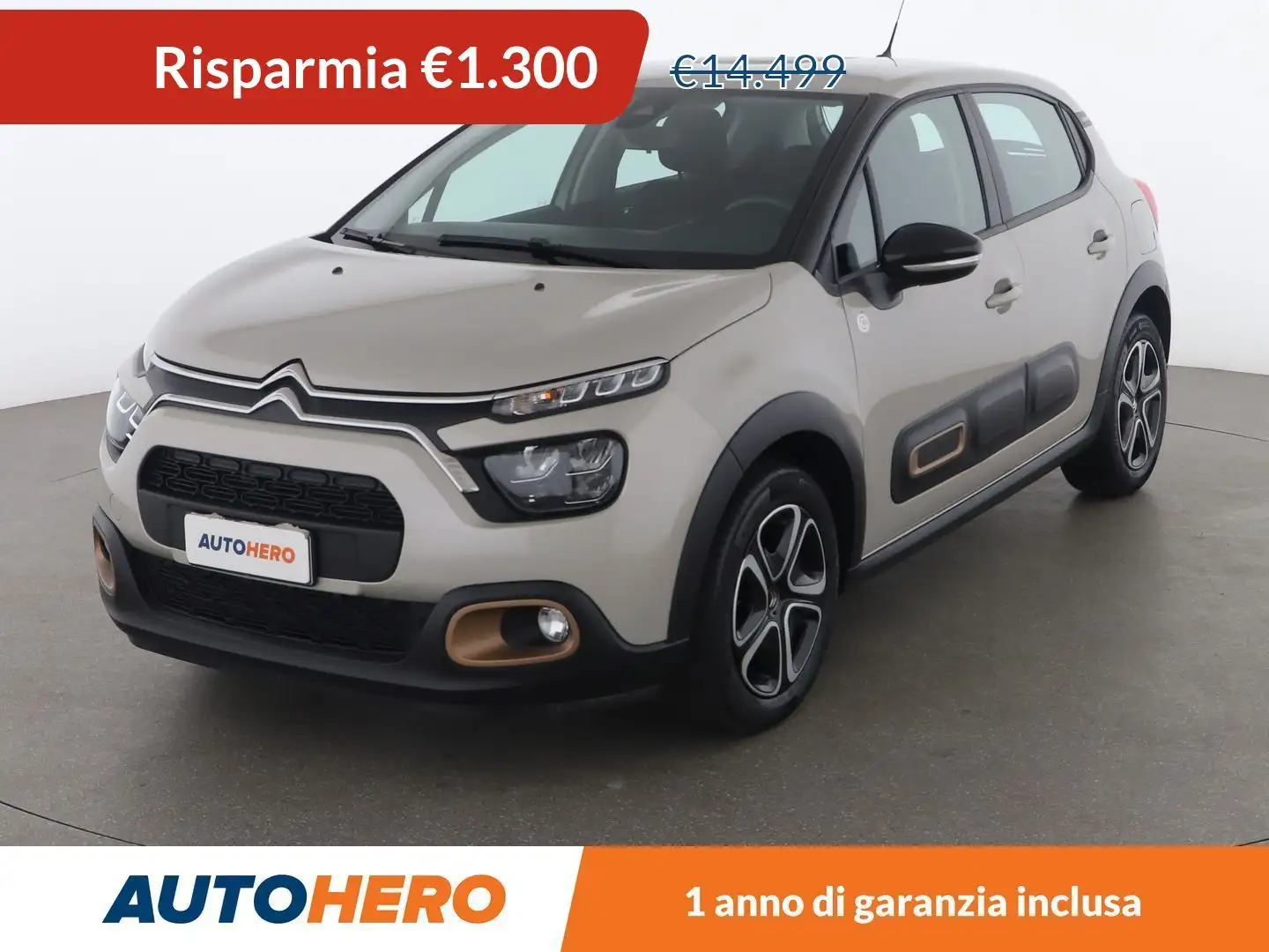 Citroen C3 1.2 PureTech C-Series 83 CV Beżowy - 1