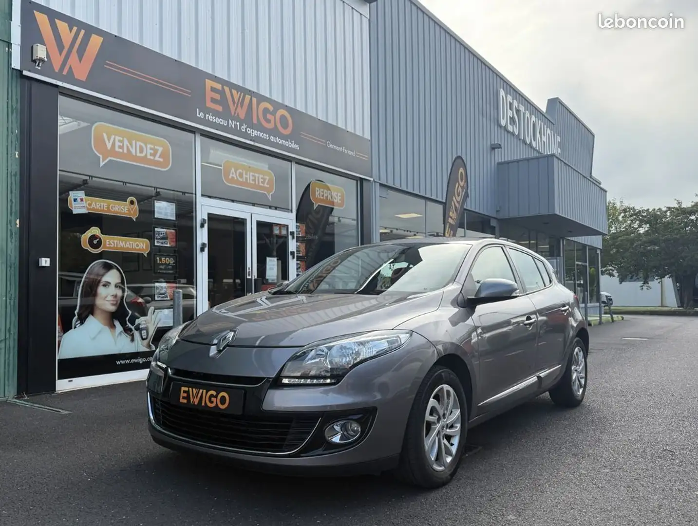 Renault Megane 1.2 TCE 115 ENERGY AUTHENTIQUE RADAR AV-AR Gris - 1