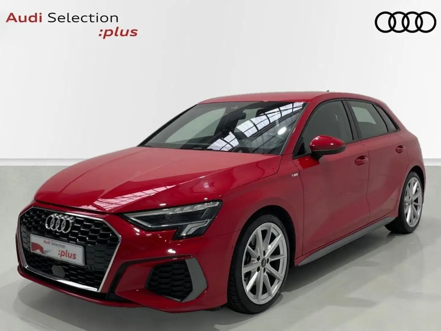 Audi A3 Sportback 35 TFSI Genuine S tronic Rojo - 1