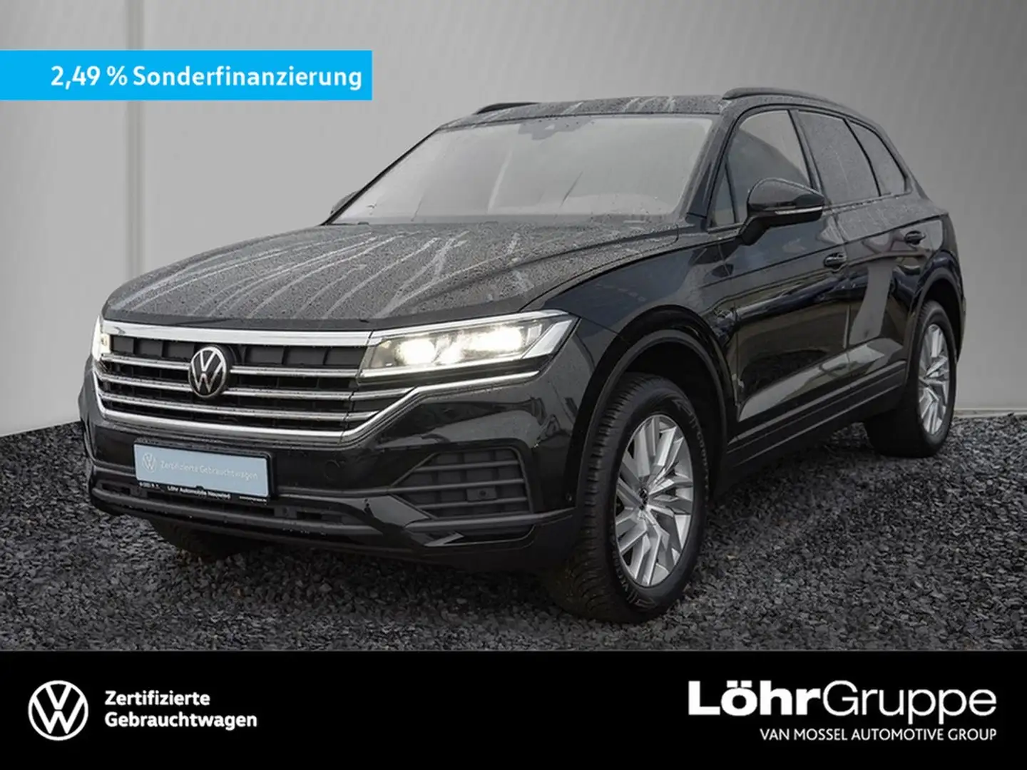 Volkswagen Touareg TDI 4Motion Tiptronic /LED/AHK/Navi Max Schwarz - 1