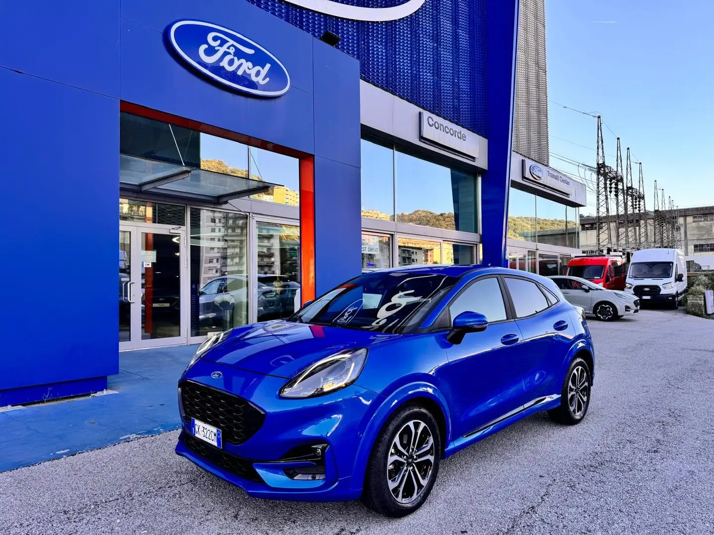 Ford Puma Puma 1.0 ecoboost h ST-Line Blau - 1