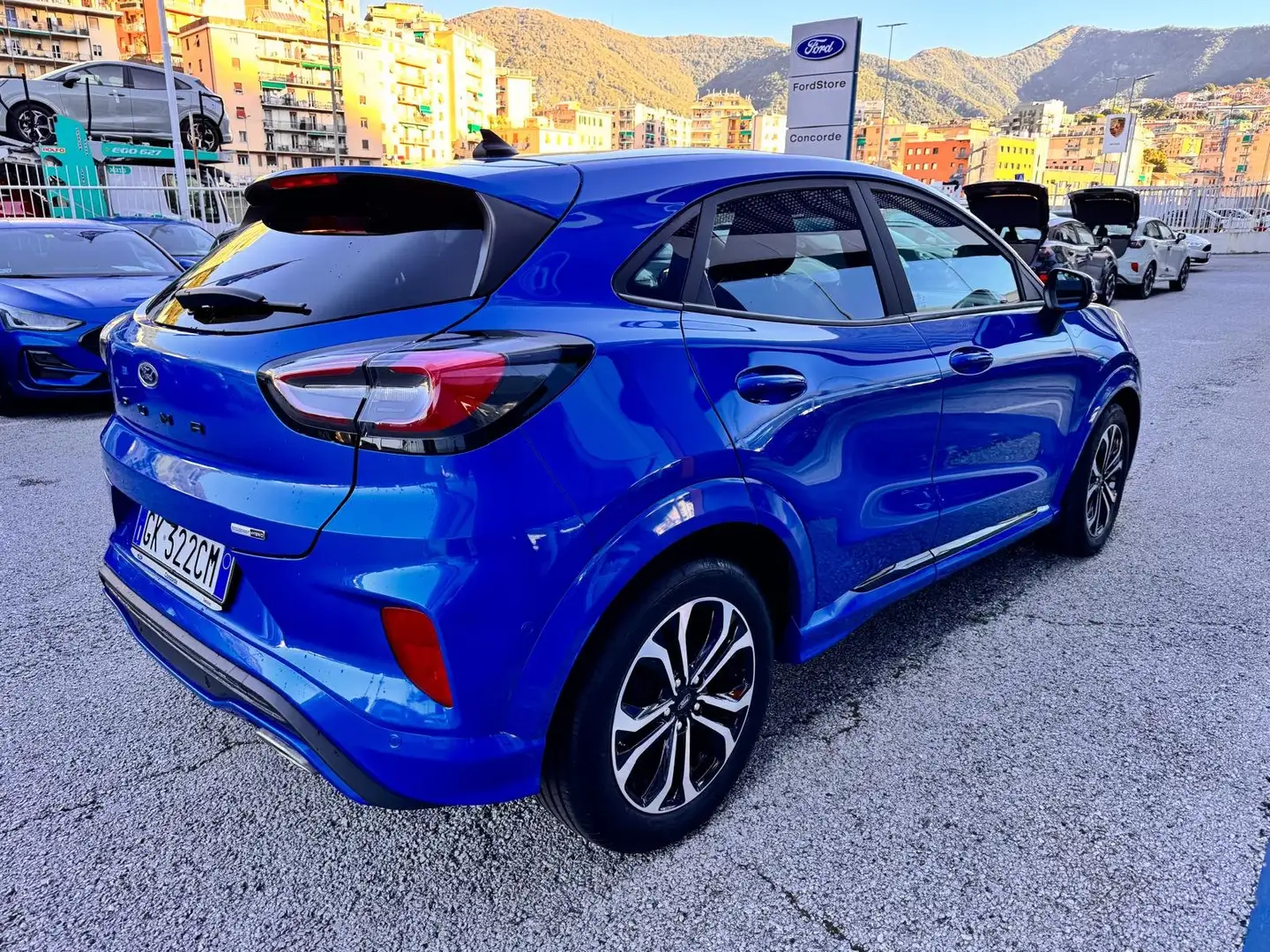 Ford Puma Puma 1.0 ecoboost h ST-Line Blau - 2