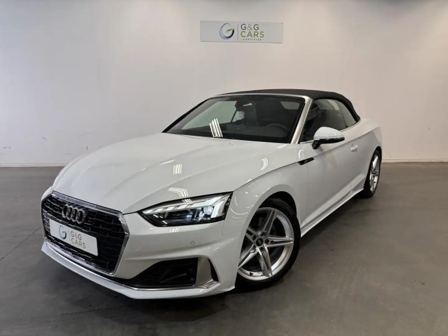 Audi A5 Cabriolet *S-LINE* *Garantie 24 mois* Fehér - 1