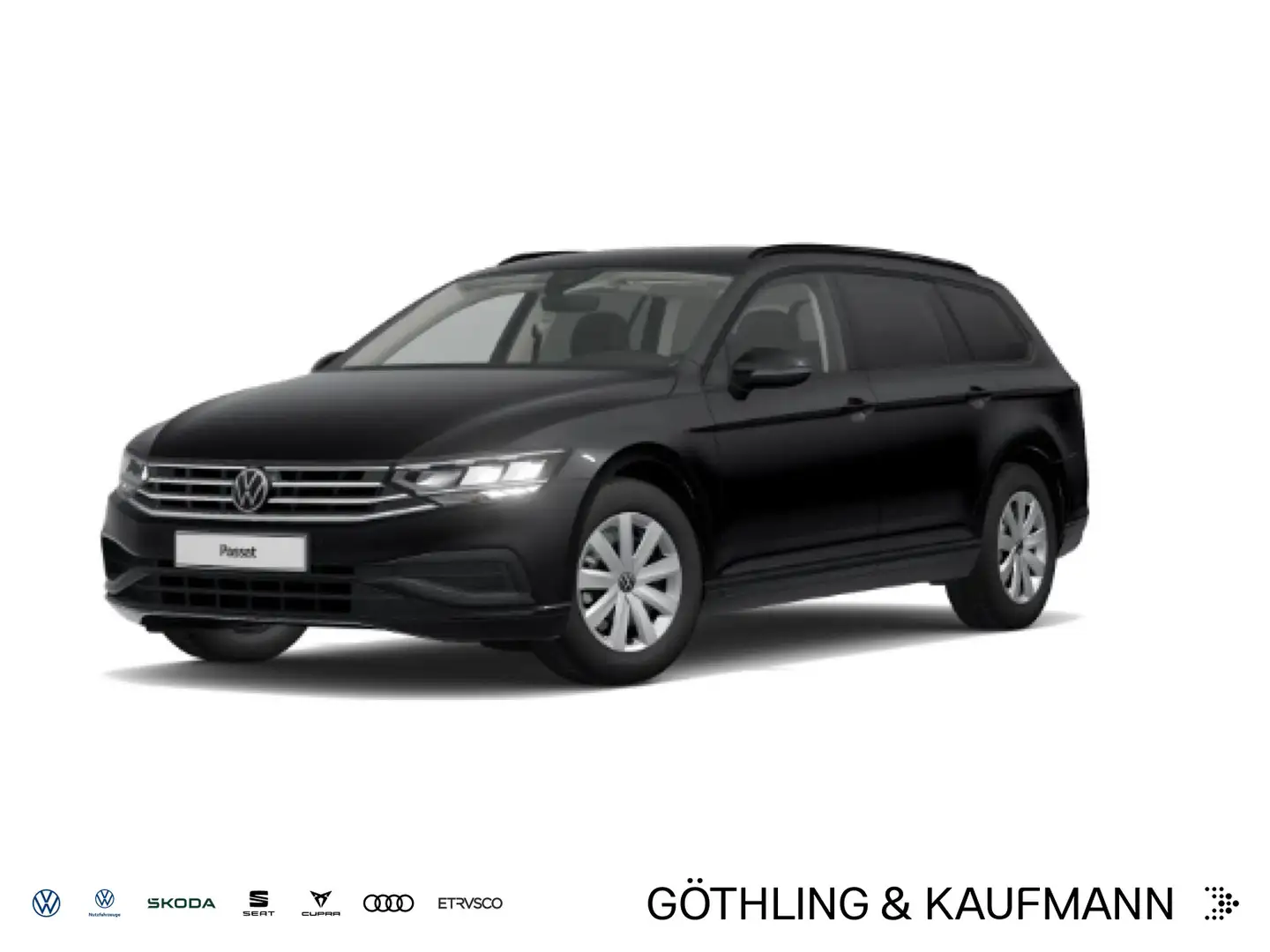 Volkswagen Passat Variant *NAVI*PDC*AHK*LED*SHZ Noir - 1